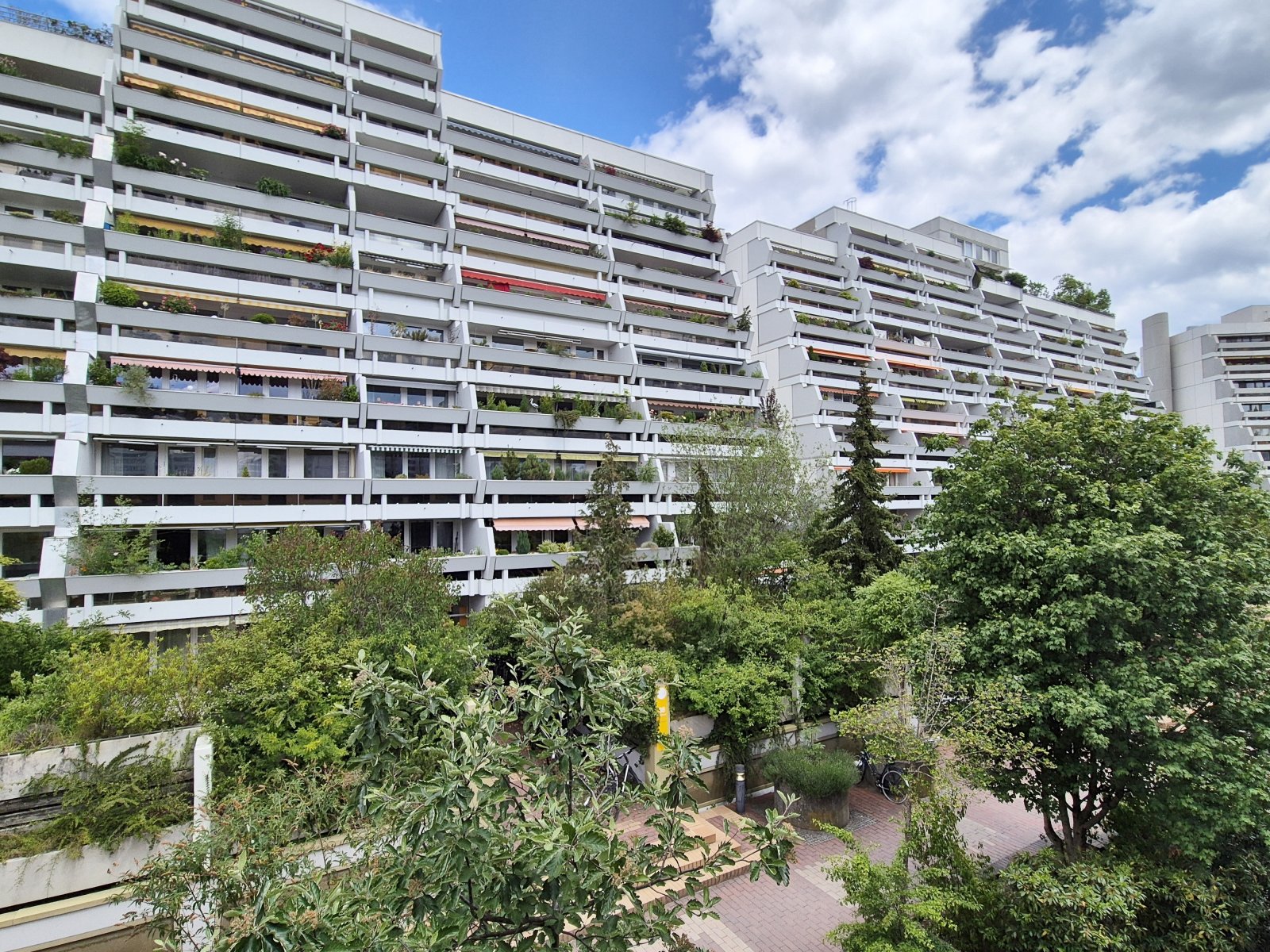 Blick vom Laubengang Blick vom Laubengang