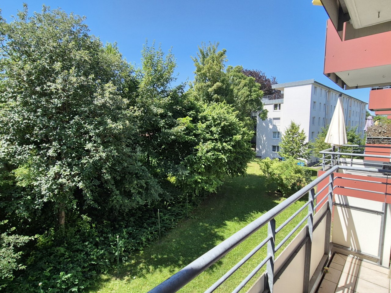 Blick vom Balkon Blick vom Balkon