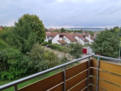Blick vom Balkon 