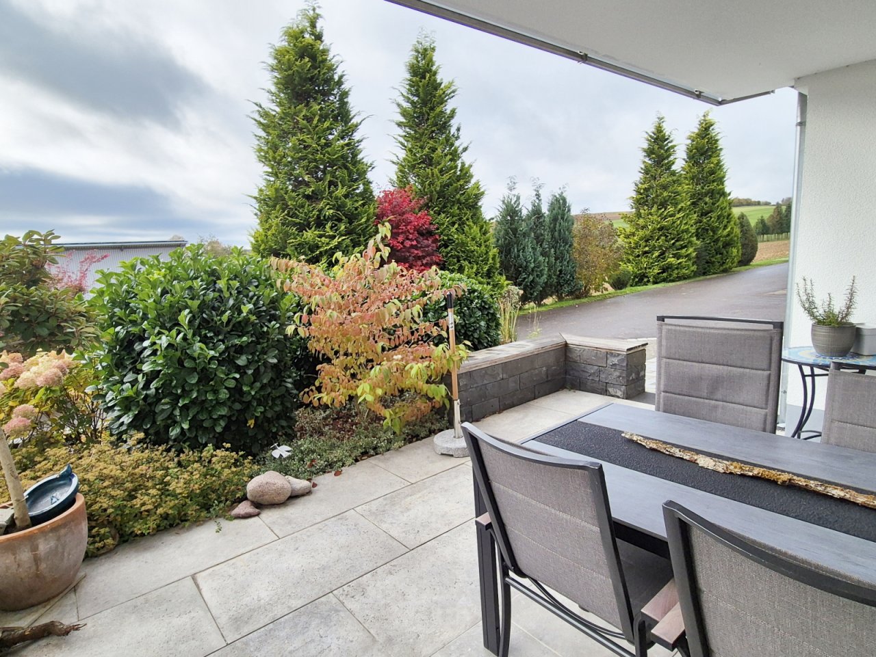 Blick von der Terrasse