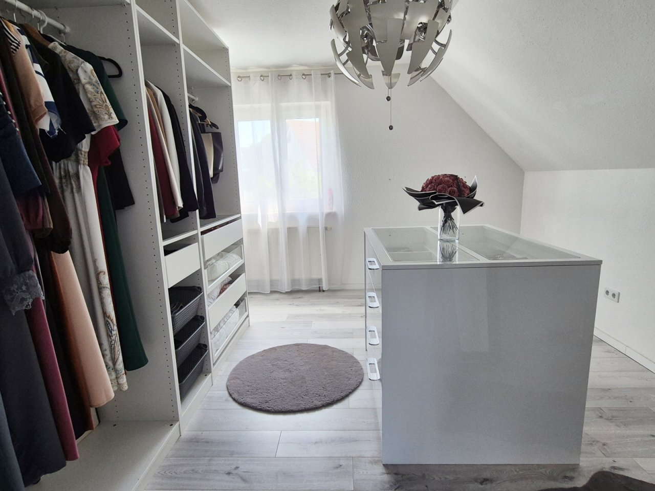 Kinderzimmer II DG, derzeit als Ankleide genutzt